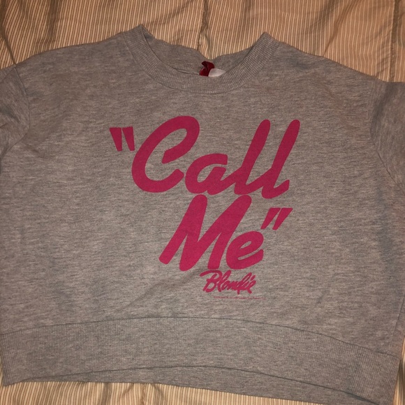 H&M Tops - H&M divided “Call me-Blondie” Sweatshirt size S